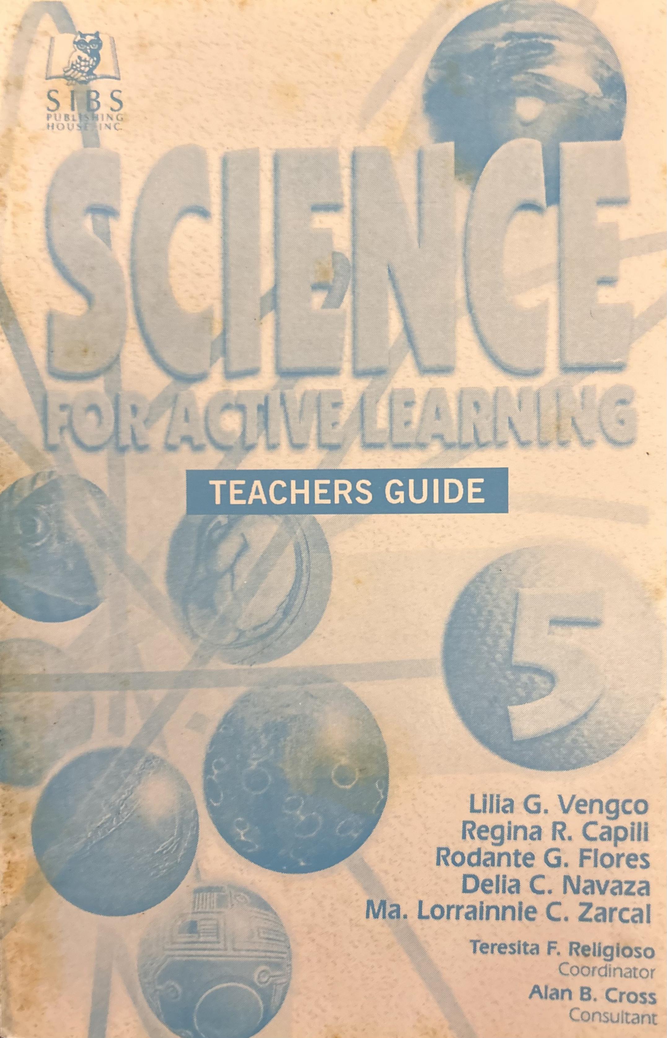 Science for Active Learning 5 (Teacher's Guide)