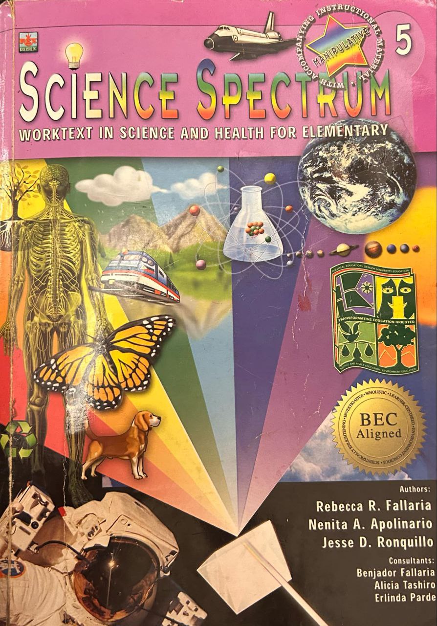 Science Spectrum 5: Worktext in Science and Health for Elementary