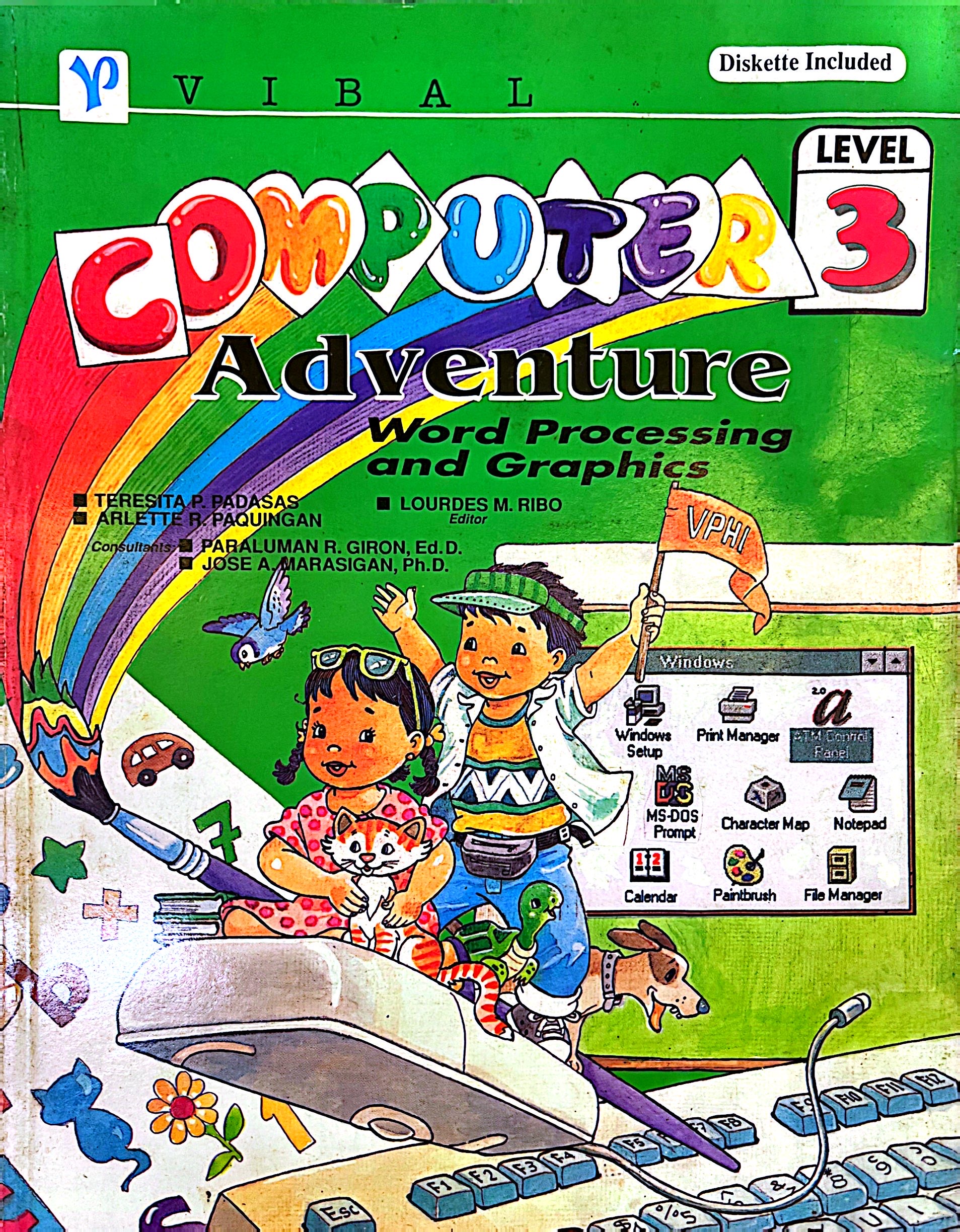 Computer Adventure Word Processing and Graphics - Level 3