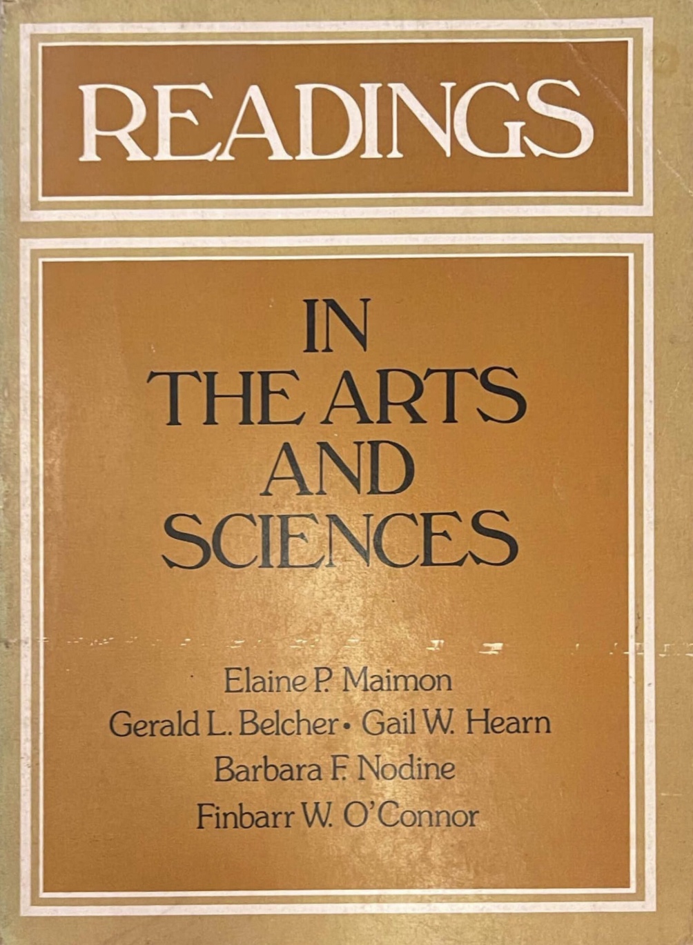 READINGS IN THE ARTS AND SCIENCE