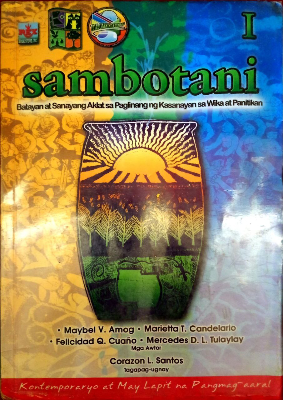 SAMBOTANI I BATAYAN AT SANAYANG AKLAT SA PAGLINANG NG KASANAYAN SA WIKA AT PANITIKAN